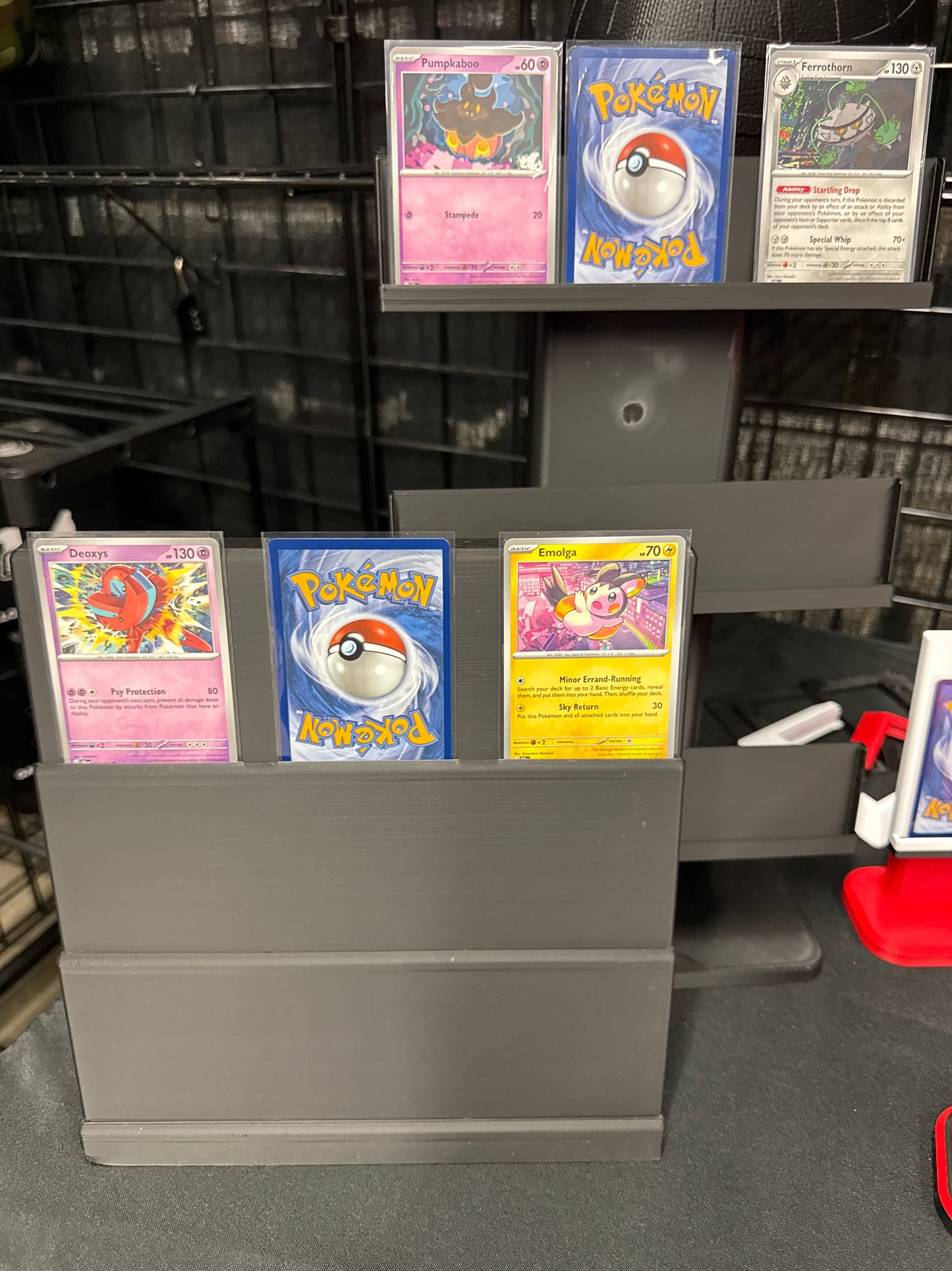 9 cards stand