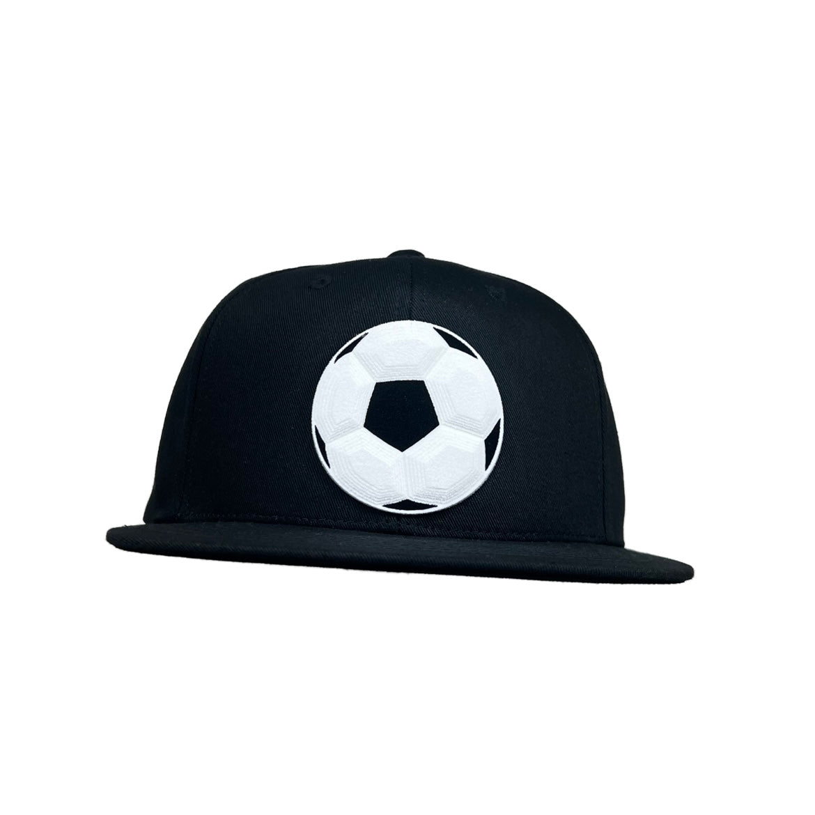 Soccer Ball - 3D Effect - SnapBack - Black Hat